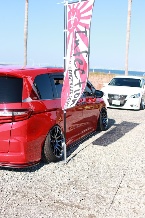 オデッセイのINFECTION・RC camber union・生脚・RIOT2020に関するカスタム事例の投稿画像3枚目