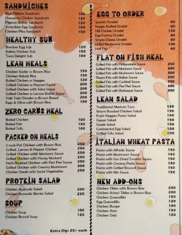 Cafe Broccoli menu 