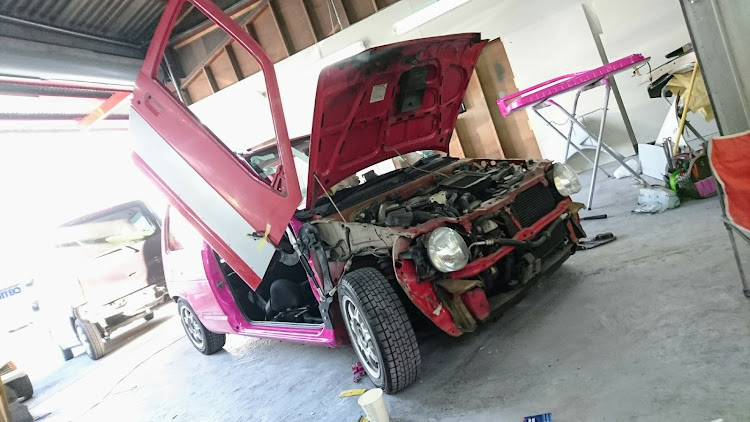 アルトワークスの納車から現在までの愛車・ガルウィング・King of Street C.Cに関するカスタム事例の投稿画像3枚目