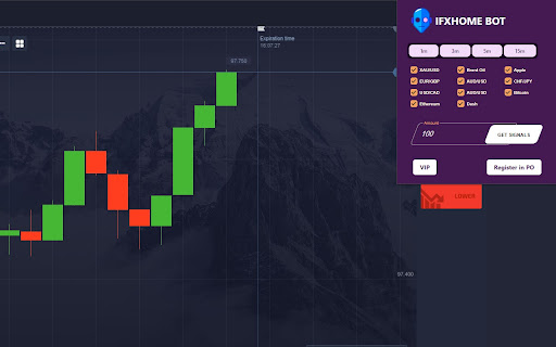 PocketOption - free BOT - IFXHOME Trader