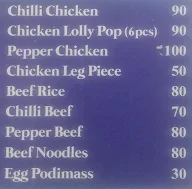 Kingmaker Briyani Shop menu 1