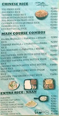 Mumbai Bistro The Cafe menu 4