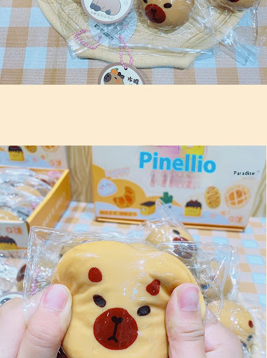 Title 9, Capabala Capybara Fluid Squeezing Toy Doll Stre...