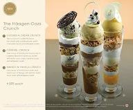 Haagen - Dazs menu 3