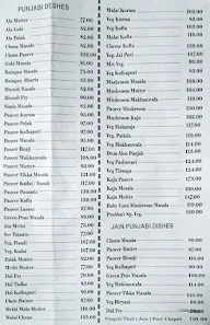 Prabhu's Veg Diet menu 6