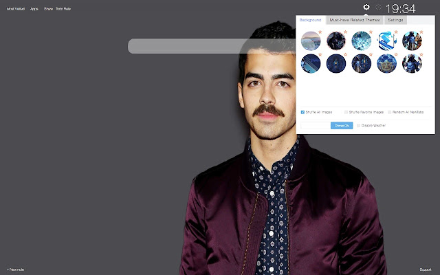 Joe Jonas HQ Wallpapers & New Tab