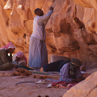 Preghiera nel deserto di 