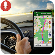 Voice GPS Navigation & Maps Tracker  Icon