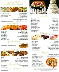 The Cake Point menu 2