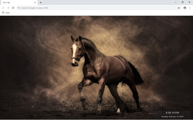 Horse New Tab & Wallpapers Collection