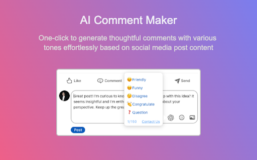 AI Social Media Post Generator - LinkedIn™