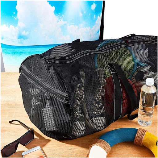Title 2, Large Diving Mesh Luggage Bag Easily transport ...