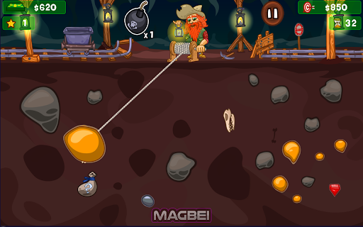 Gold Miner Jack Game - Offline Game