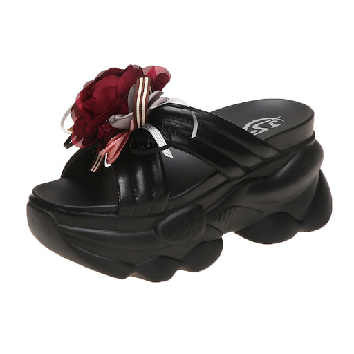 Title 8, Trendy Thick Bottom Sandals for Women with Fash...