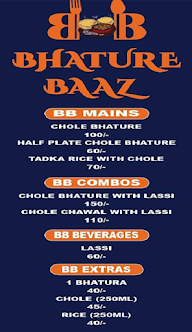 Bhature Baaz menu 1