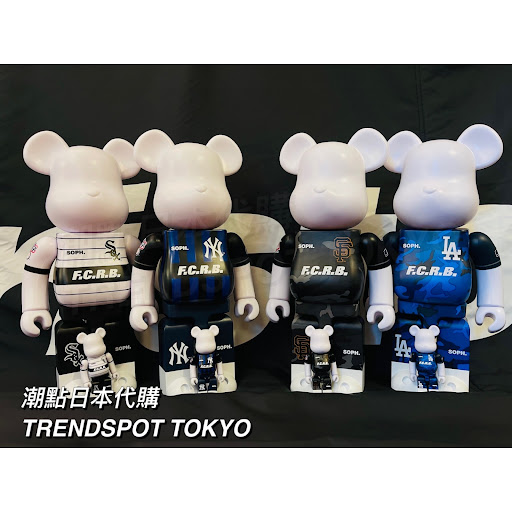 BE@RBRICK FCRB MLB 100%&400% ヤンキース