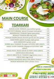 Aprajita Aaharey Baharey menu 7