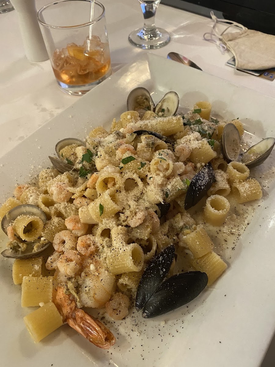 Gluten-Free Pasta at Ristorante Quattro