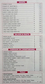 Uncle's Corner menu 1