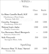 Bar Palladio menu 7