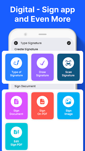 Screenshot Electronic Signature Maker
