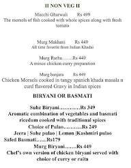 Green Leaf Restaurant menu 5