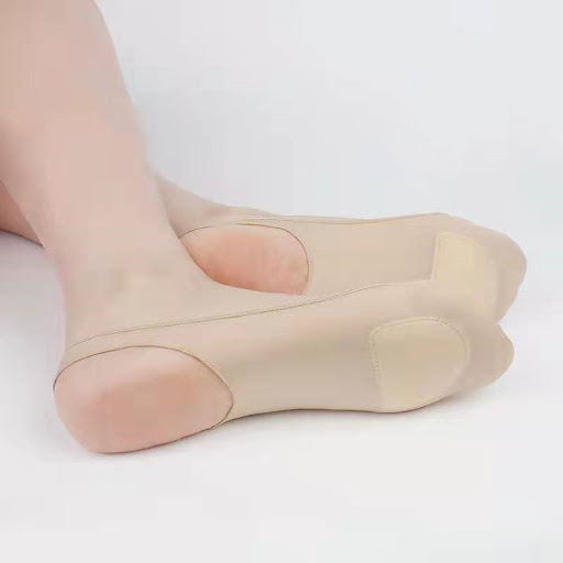 Title 5, Ice Silk Shallow Heels Invisible Socks Breathab...