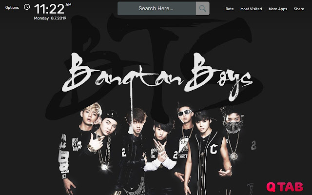 Bangtan Boys Wallpapers New Tab Theme