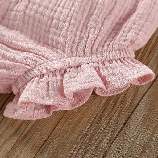 Title 10, Girls Solid Color Sling Top & Hot Pants Suit. ...