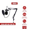 Chân Kẹp Mic Và Màng Lọc Thu Âm Microphone Nb35 - Giá Đỡ Kẹp Bàn Hson Gắn Micro Livestream