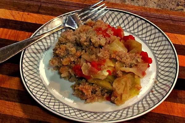 Cabbage Turkey and Quinoa Casserole_image