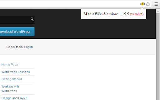 Version Check for MediaWiki