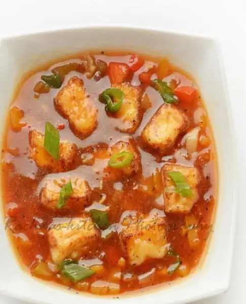 Chilli Paneer Gravy