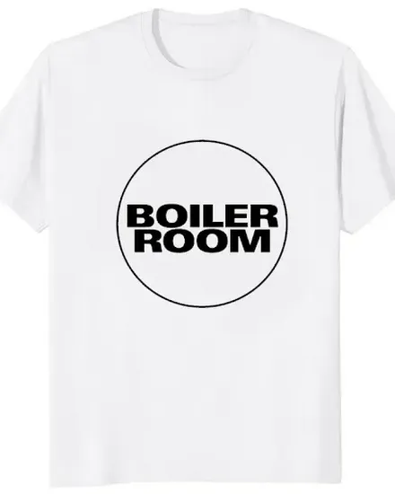 Boiler Room Dj Techno Boiler Letter Printed T-shirt Hip H... - 1