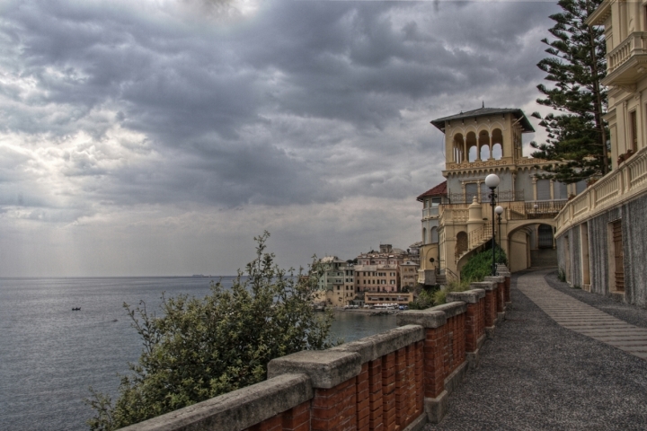 Borgo marinaro d'inverno di Sergio Acerbi