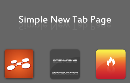 Simple New Tab Page Preview image 0