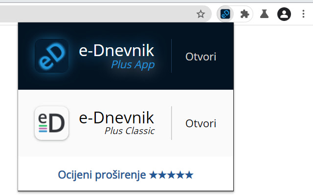 e-Dnevnik Plus chrome extension