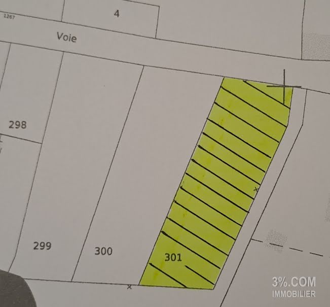 Vente terrain  1434 m² à Anvin (62134), 25 000 €