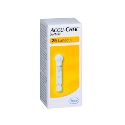 ACCU CHEK SOFTCLIX LANCET 25S NICH