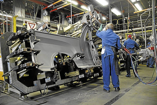 A car assembly plant in Port Elizabeth. Picture: SUPPLIED