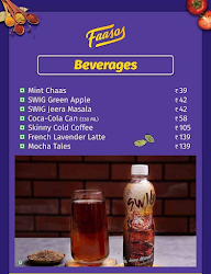 Faasos Signature Wraps & Rolls menu 1