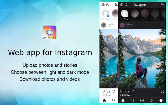 Web app for Instagram - post uploader and DM