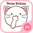 App herunterladen Wallpaper Three Kitties Theme Installieren Sie Neueste APK Downloader