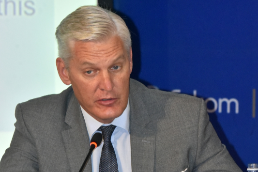 Eskom boss Andre de Ruyter says coal corruption is endemic in supply chains but progress is being made in the fight against criminality. File photo.