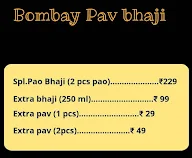 Bombay Pav Bhaji menu 1