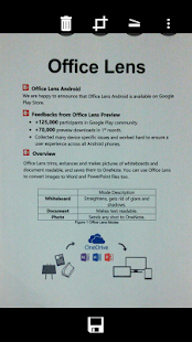 Office Lens - screenshot thumbnail