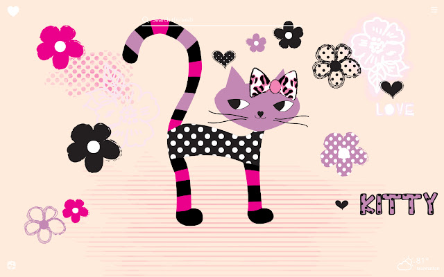 Cute Kitty HD Wallpapers New Tab Theme