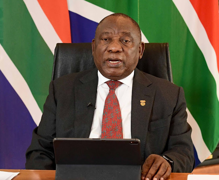 President Cyril Ramaphosa. File photo.