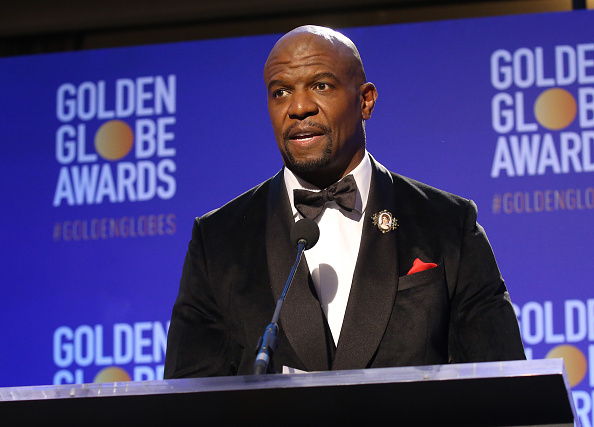 Terry Crews speaks onstage during the 76th Annual Golden Globe nominations announcements held on December 06, 2018 in Los Angeles, California. (Photo by Michael Tran/FilmMagic/Getty Images)