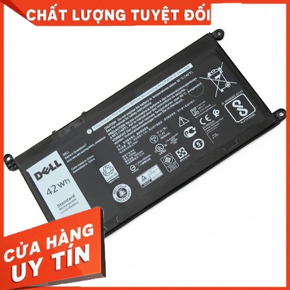 Pin Dành Cho Laptop Dell Inspiron 5480 5481 5485 5491 5493 5584 5593 5590 3493 3582 3583 3584 3593 3793 (Yrdd6) Zin New